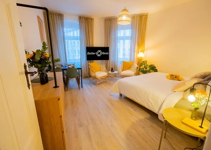 Betterbeds - - Zentral - Smart Tv - Kueche - Wlan 아파트 브란덴부르크